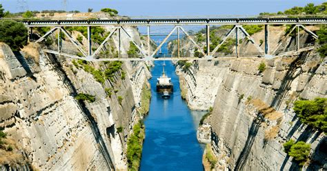 The Corinth Canal: A Narrow Man.